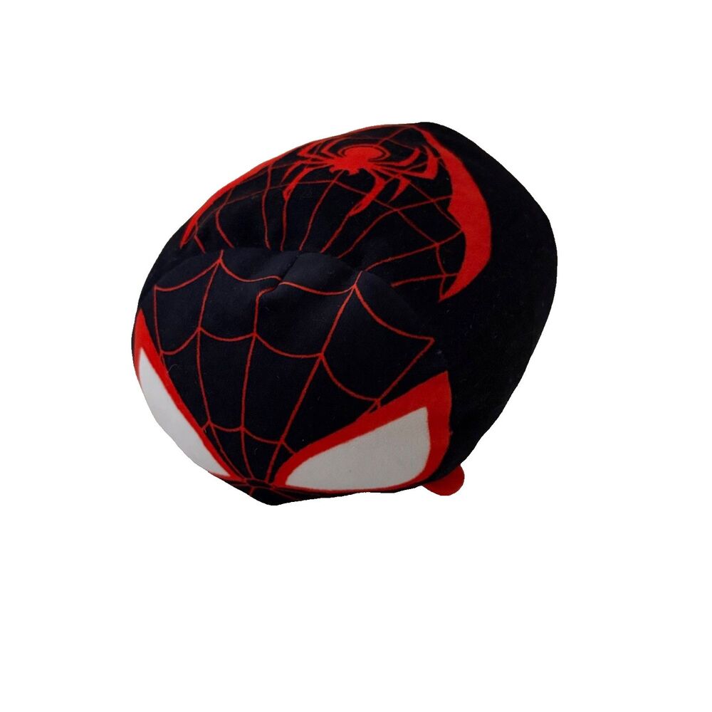 Marvel Spider-Man Miles Morales Tsum Tsum Plush Stuffed Toy Black Red 6"